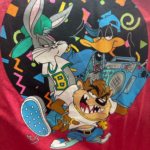 Warner Bros. Looney Tunes Red Tee - Picture 3 of 3